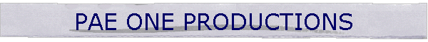 PAE ONE PRODUCTIONS